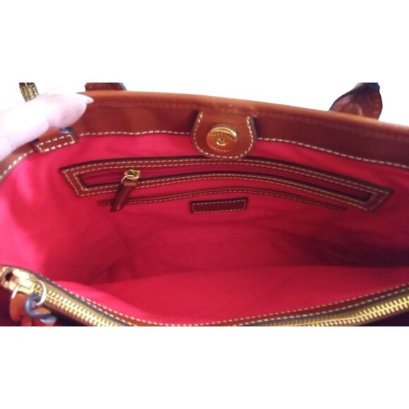 Dooney & Bourke🦆NEW Ostrich 3 Compartment Satchel Shoulder Bag & Wallet Set - Picture 5 of 10